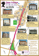 Jane Austen Trail Leaflet Alton